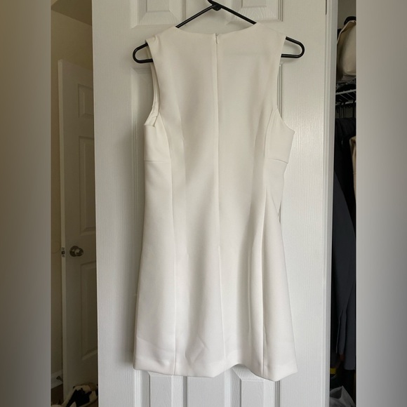 ZARA Squared Neck Mini Dress NWT Large - Picture 2 of 12